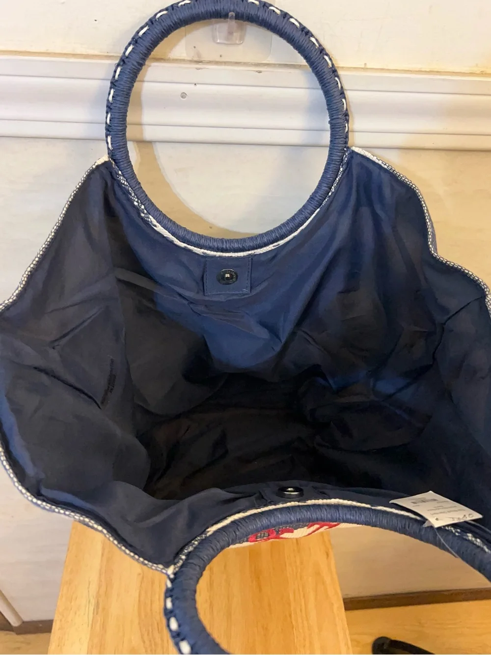 NWT-The Royal Standard nautical striped beach tote